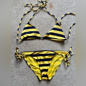 Vintage Juicy Couture Tie Bikini M
